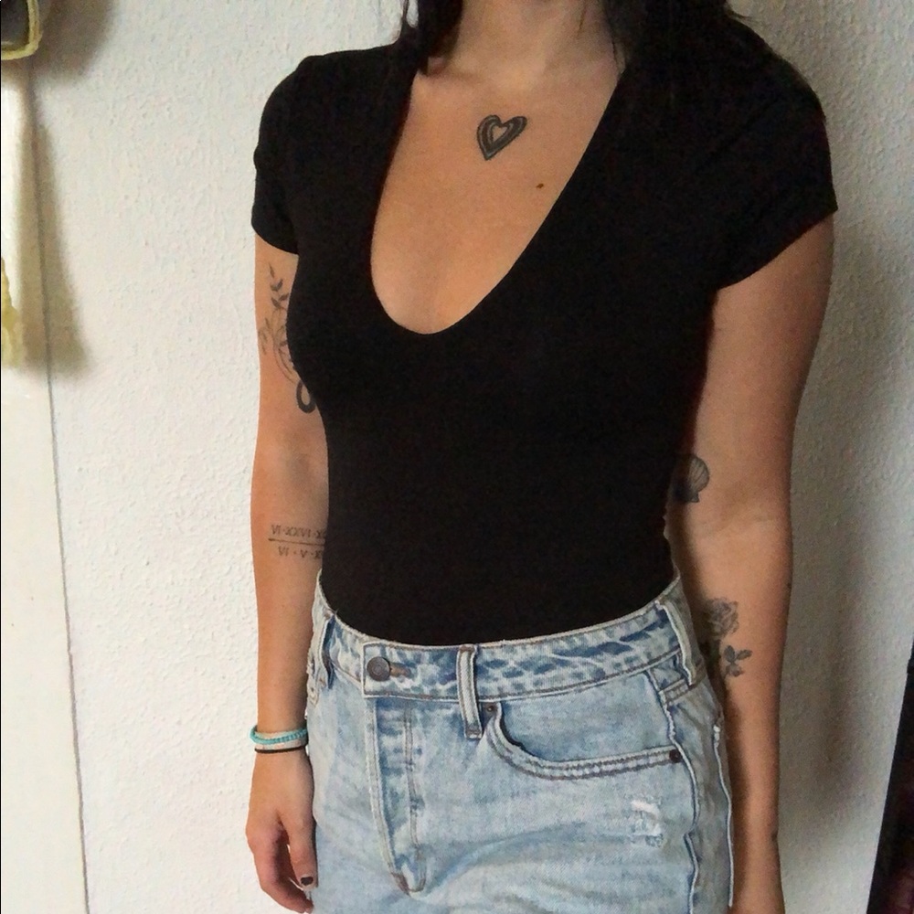 Black body suit